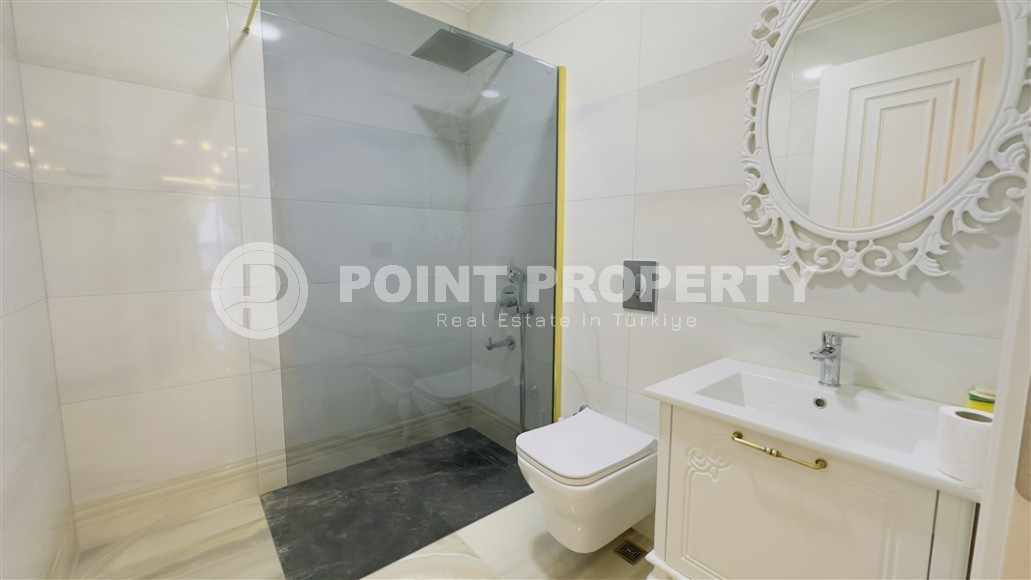 Роскошная панорамная квартира с видом на море, в центре современного района Аланьи - Махмутлар-id-6563-фото-10