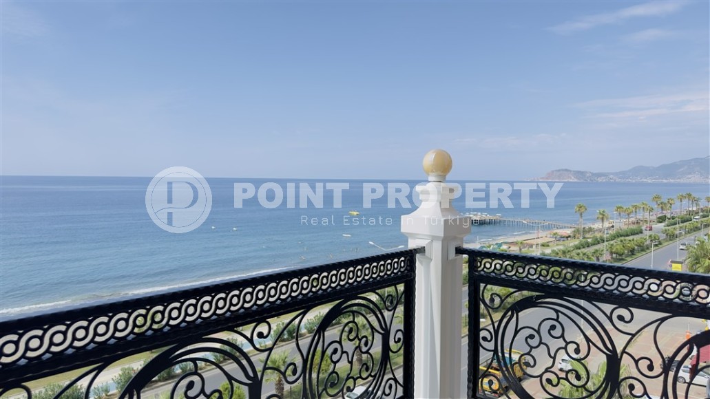 Роскошная панорамная квартира с видом на море, в центре современного района Аланьи - Махмутлар-id-6563-фото-11