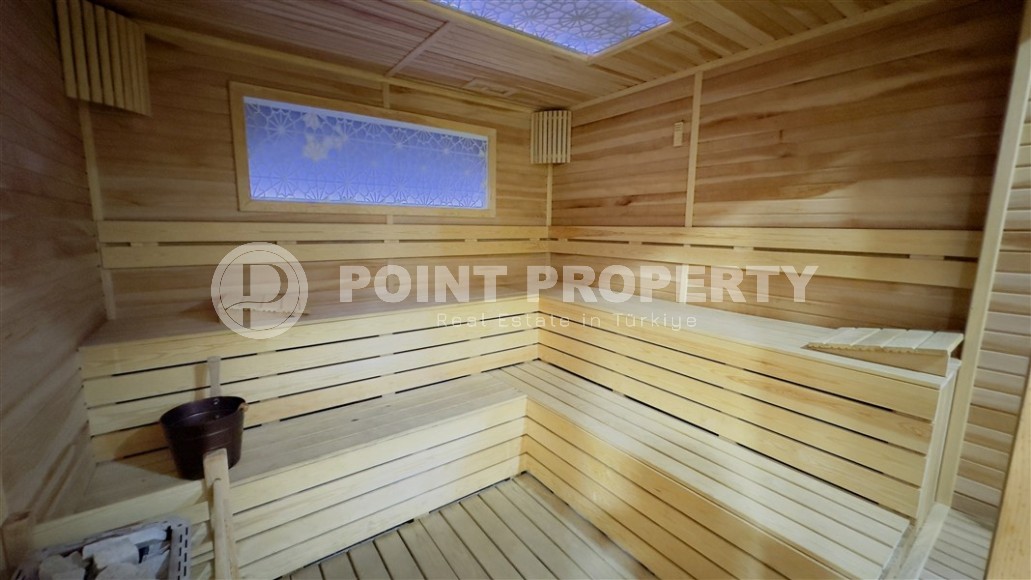 Роскошная панорамная квартира с видом на море, в центре современного района Аланьи - Махмутлар-id-6563-фото-15