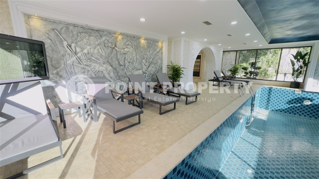 Роскошная панорамная квартира с видом на море, в центре современного района Аланьи - Махмутлар-id-6563-фото-17