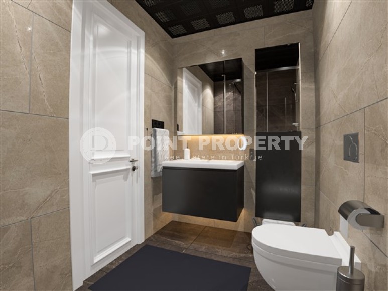 New apartment in a premium residence, a kilometer from Cleopatra Beach, in the center of Alanya-id-6565-photo-9