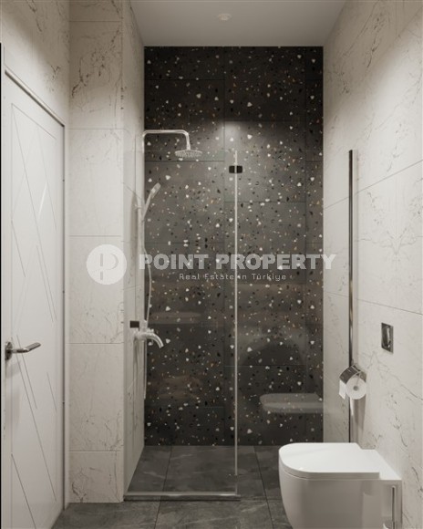 Compact apartment 1+1, on the 1st floor in a residential complex at the final stage of construction, in the Avsallar area-id-6566-photo-11