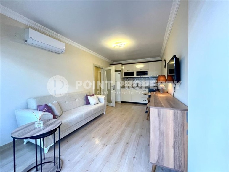 Готовая к проживанию квартира с мебелью и бытовой техникой, в 200 метрах от пляжа, в центре района Нижняя Оба-id-6570-фото-2