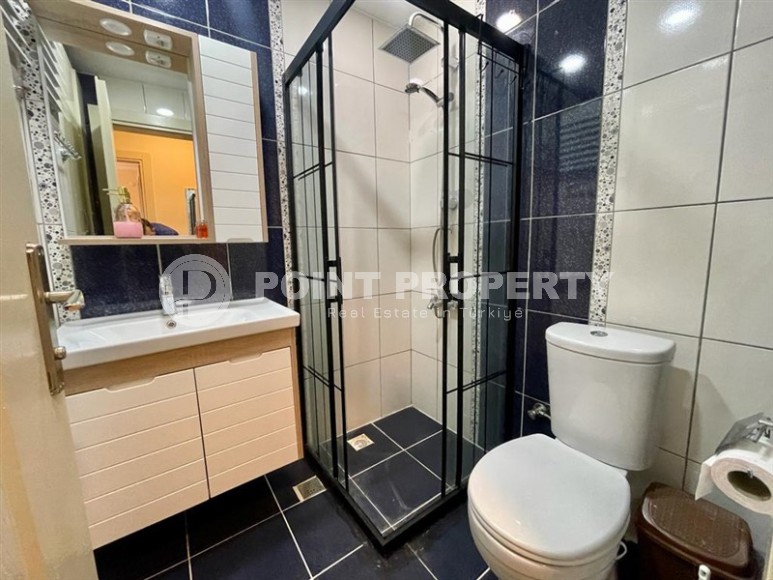 Готовая к проживанию квартира с мебелью и бытовой техникой, в 200 метрах от пляжа, в центре района Нижняя Оба-id-6570-фото-8