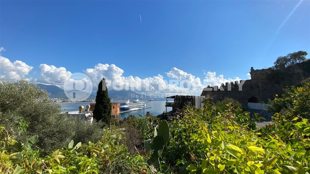 Квартира с видом на море и крепость Аланьи, в историческом центре города, в 450 метрах от пляжа-id-6571-фото-12