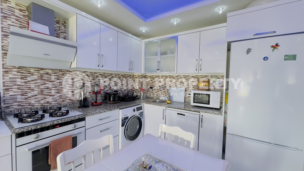 Panoramic apartment with sea views, in the center of the modern area of Alanya - Mahmutlar-id-6574-photo-3