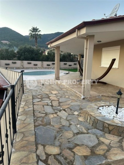 Отдельно стоящая вилла с бассейном и садом, в живописном, экологически чистом районе Аланьи - Верхняя Оба-id-6576-фото-15