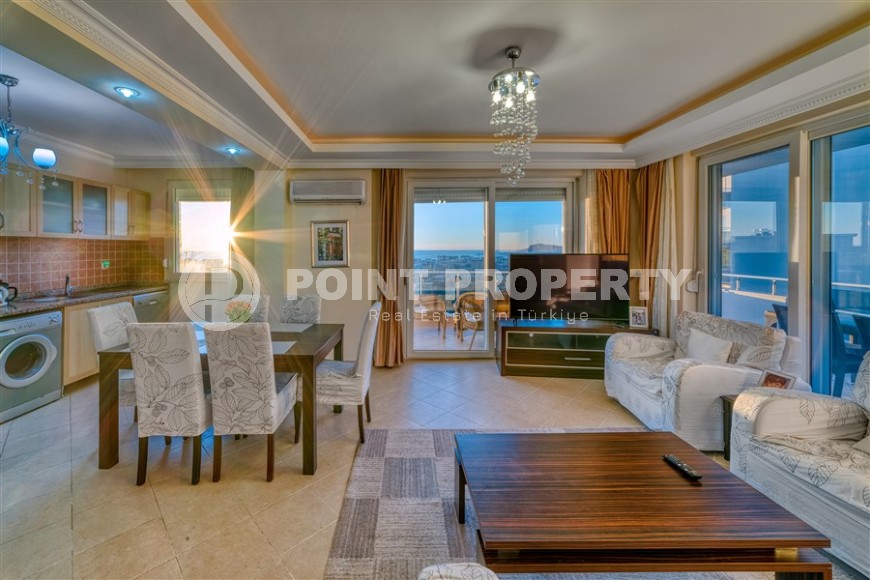 Уютная квартира с видом на море и горы, на 7-м этаже в жилом комплексе 2011 года постройки-id-6581-фото-6