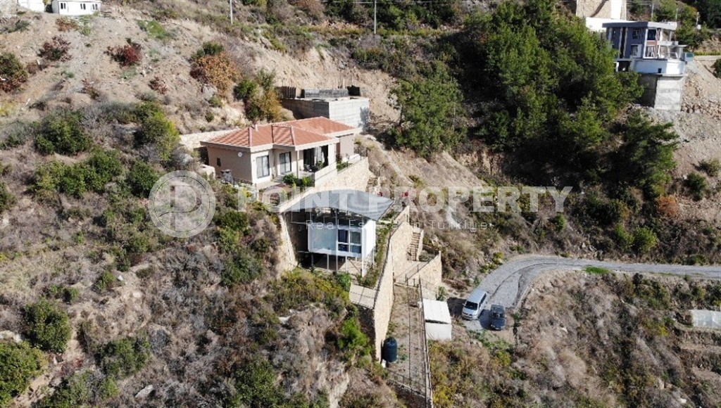 One-storey villa with sea views, in a picturesque mountainous area, in a quiet area of Alanya - Kargicak-id-6584-photo-24