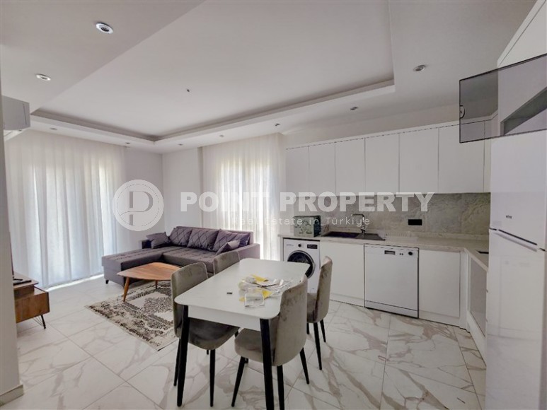 Bright, new apartment on the 2nd floor in a boutique residence built in 2023, 150 meters from the picturesque beach - Keykubat-id-6585-photo-1