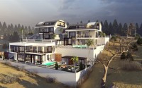 Elite panoramic villas at the final stage of construction, in the picturesque, prestigious area of Alanya - Bektash-id-6588-photo-1