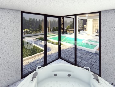 Элитные панорамные виллы на завершающем этапе строительства, в живописном, престижном районе Аланьи - Бекташ-id-6588-фото-3