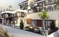 Elite panoramic villas at the final stage of construction, in the picturesque, prestigious area of Alanya - Bektash-id-6588-photo-16