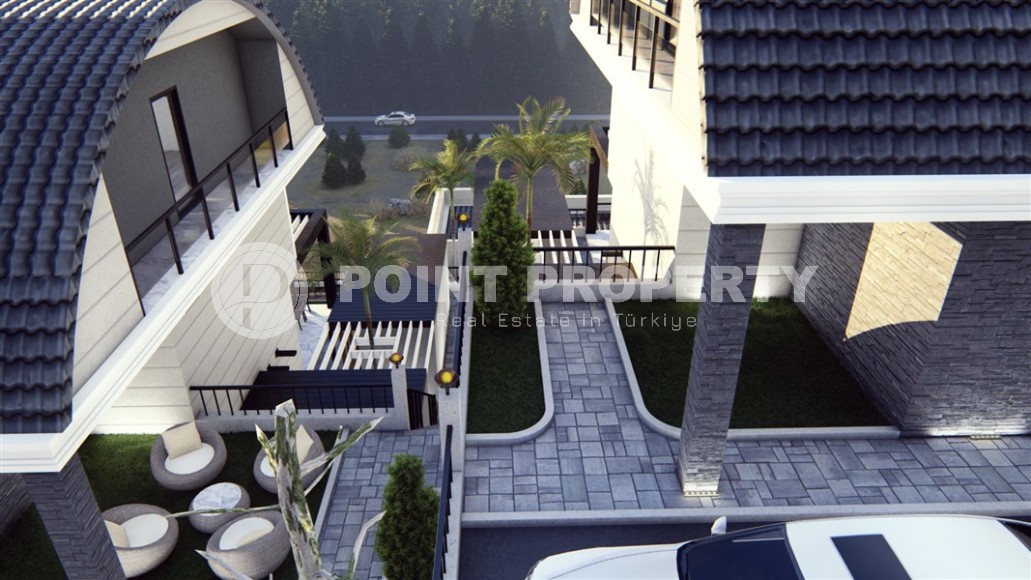 Elite panoramic villas at the final stage of construction, in the picturesque, prestigious area of Alanya - Bektash-id-6588-photo-17