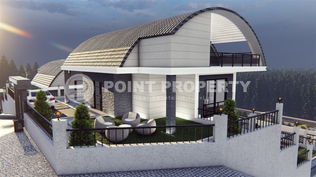 Elite panoramic villas at the final stage of construction, in the picturesque, prestigious area of Alanya - Bektash-id-6588-photo-21