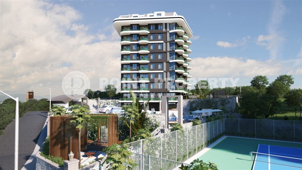 Квартира на 6-м этаже в строящемся жилом комплексе, в 750 метрах от моря-id-6592-фото-4