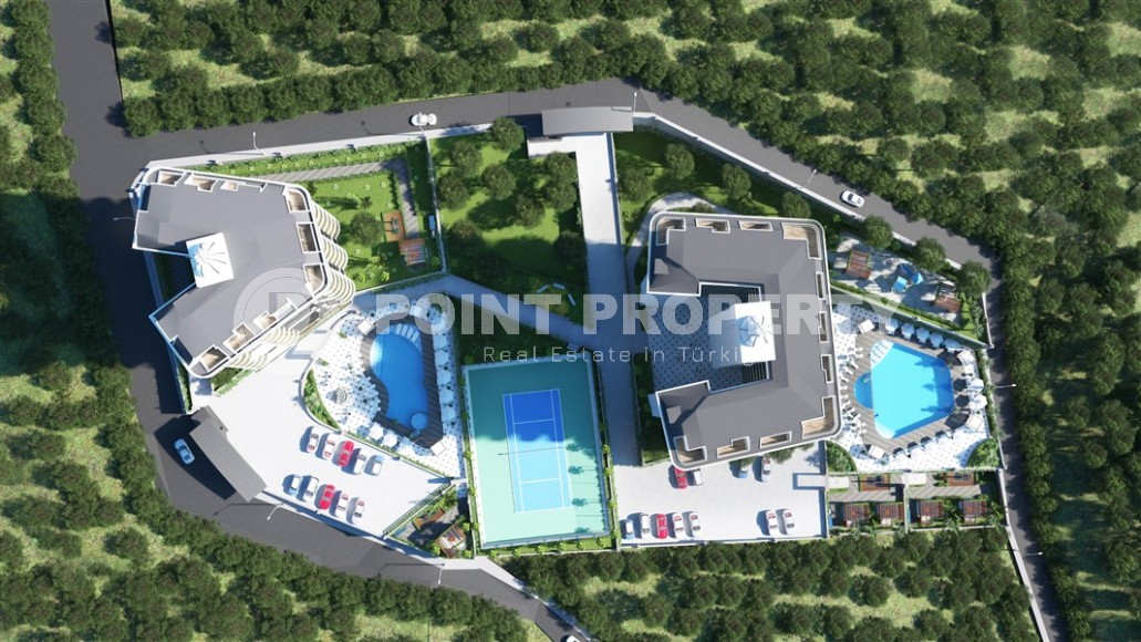 Квартира на 6-м этаже в строящемся жилом комплексе, в 750 метрах от моря-id-6592-фото-6