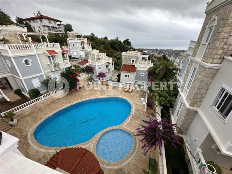 Панорамная 3-этажная вилла с видом на море, в живописном районе Аланьи - Джикджилли-id-6593-фото-22