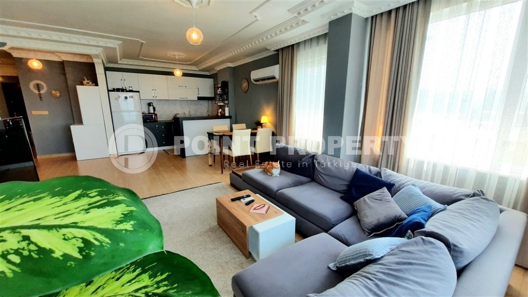 Двухуровневая квартира 1+1, общей площадью 100 м2, на 5-м этаже с мансардой, в 300 метрах от пляжа-id-6594-фото-4