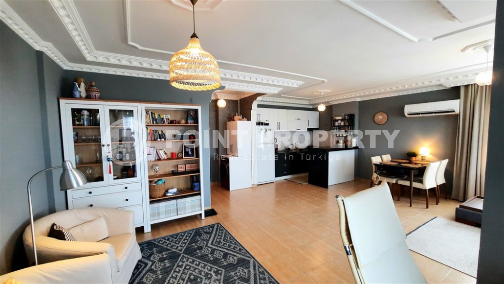 Двухуровневая квартира 1+1, общей площадью 100 м2, на 5-м этаже с мансардой, в 300 метрах от пляжа-id-6594-фото-5