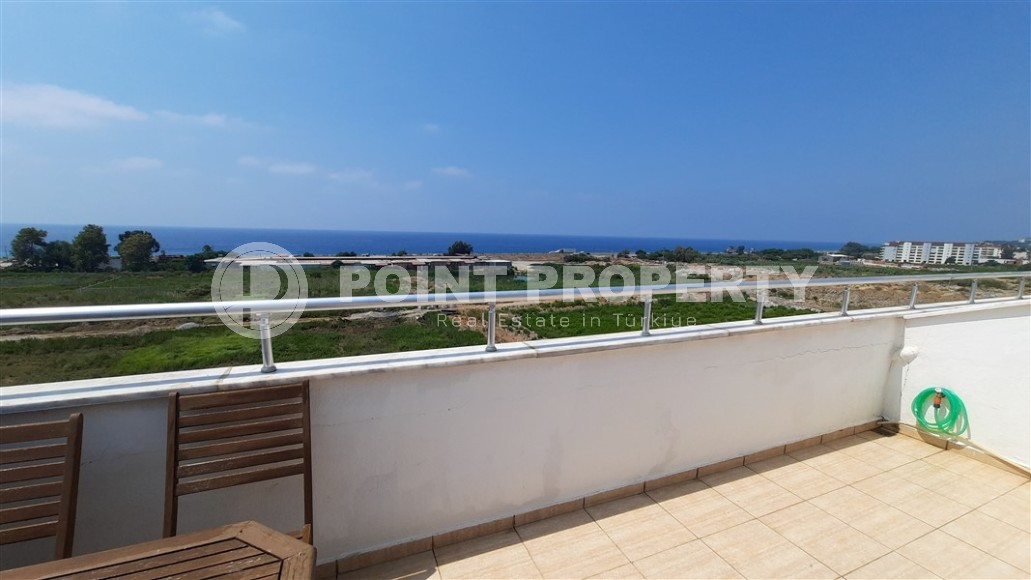 Двухуровневая квартира 1+1, общей площадью 100 м2, на 5-м этаже с мансардой, в 300 метрах от пляжа-id-6594-фото-14