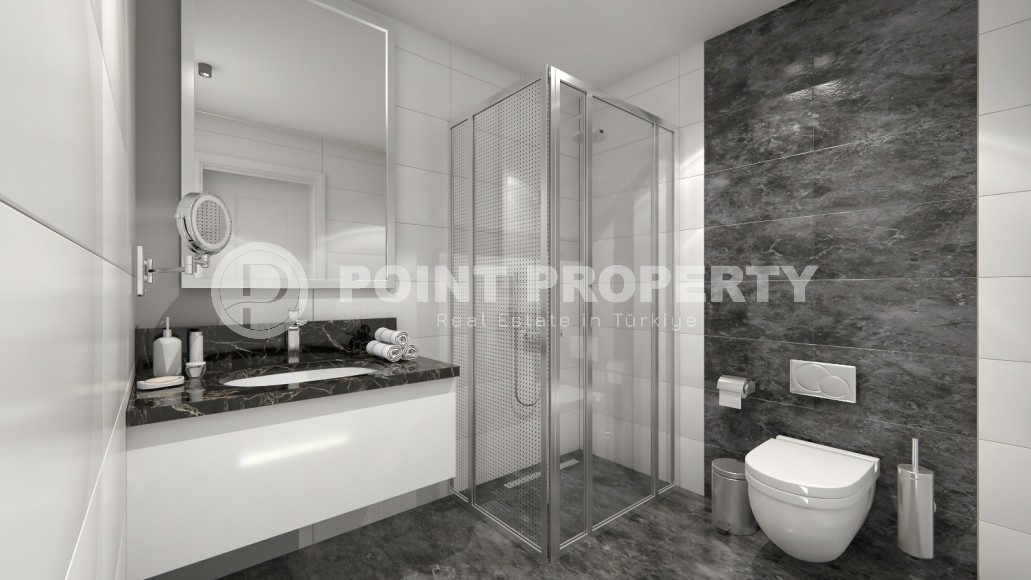 Квартира в ультрасовременном жилом комплексе, с инфраструктурой «город в городе», в спокойном районе Аланьи - Демирташ-id-6595-фото-5