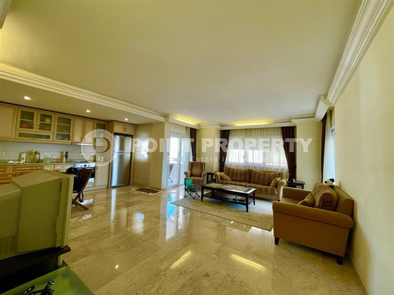 Комфортабельная квартира с мебелью и бытовой техникой, в 500 метрах от пляжа, в центре района Махмутлар-id-6597-фото-1