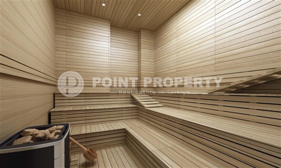 Новая квартира с качественной чистовой отделкой, в жилом комплексе премиум класса, в центре Аланьи-id-6599-фото-11