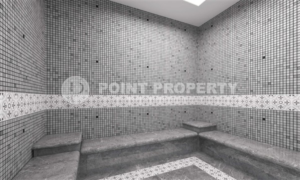 Новая квартира с качественной чистовой отделкой, в жилом комплексе премиум класса, в центре Аланьи-id-6599-фото-12