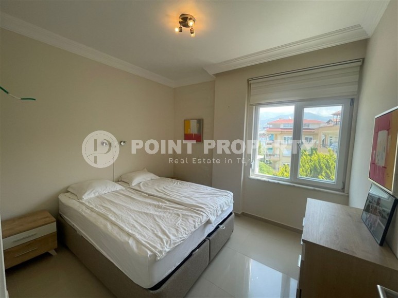 Панорамная квартира с видом на море, на 4-м этаже с мансардой, в центре престижного района Аланьи - Кестель-id-6602-фото-10