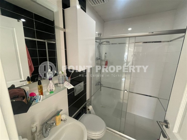 Панорамная квартира с видом на море, на 4-м этаже с мансардой, в центре престижного района Аланьи - Кестель-id-6602-фото-13