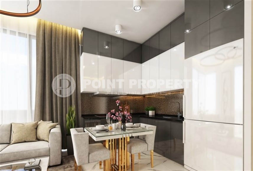 Квартира на 1-м этаже в жилом комплексе на этапе строительства, в 1600 метрах от моря-id-6607-фото-4