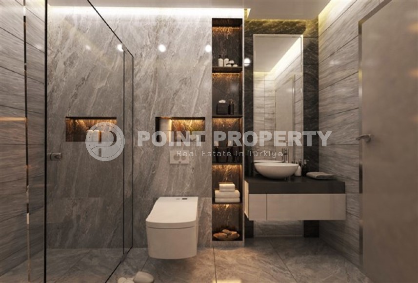 Квартира на 1-м этаже в жилом комплексе на этапе строительства, в 1600 метрах от моря-id-6607-фото-6