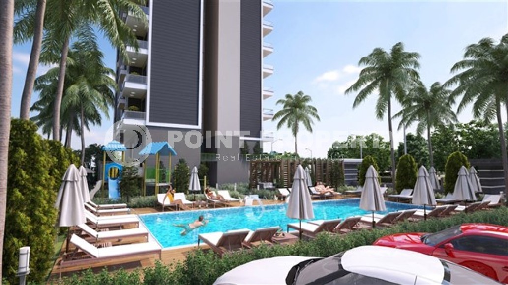 Квартира на 1-м этаже в жилом комплексе на этапе строительства, в 1600 метрах от моря-id-6607-фото-7