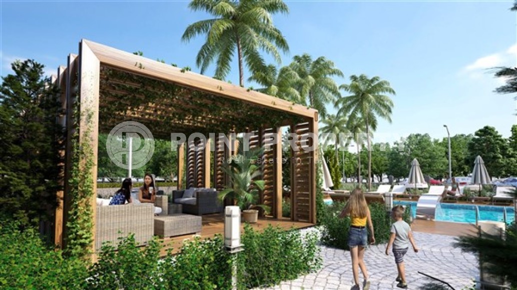 Квартира на 1-м этаже в жилом комплексе на этапе строительства, в 1600 метрах от моря-id-6607-фото-8