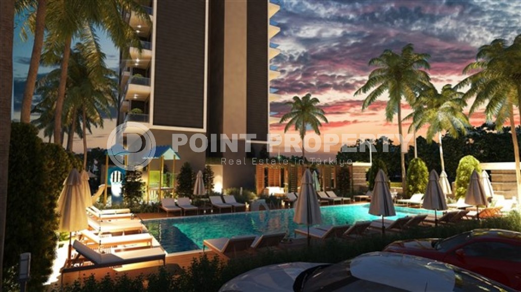 Квартира на 1-м этаже в жилом комплексе на этапе строительства, в 1600 метрах от моря-id-6607-фото-9