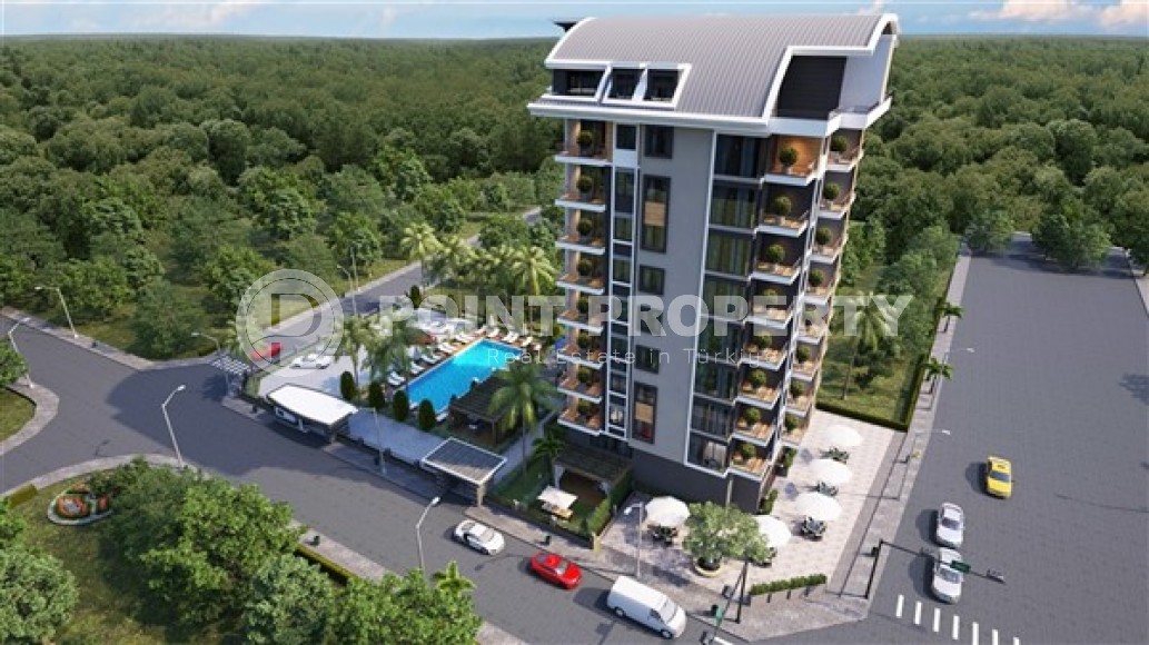 Квартира на 1-м этаже в жилом комплексе на этапе строительства, в 1600 метрах от моря-id-6607-фото-12