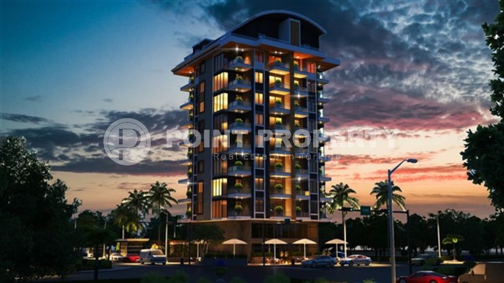 Квартира на 1-м этаже в жилом комплексе на этапе строительства, в 1600 метрах от моря-id-6607-фото-14