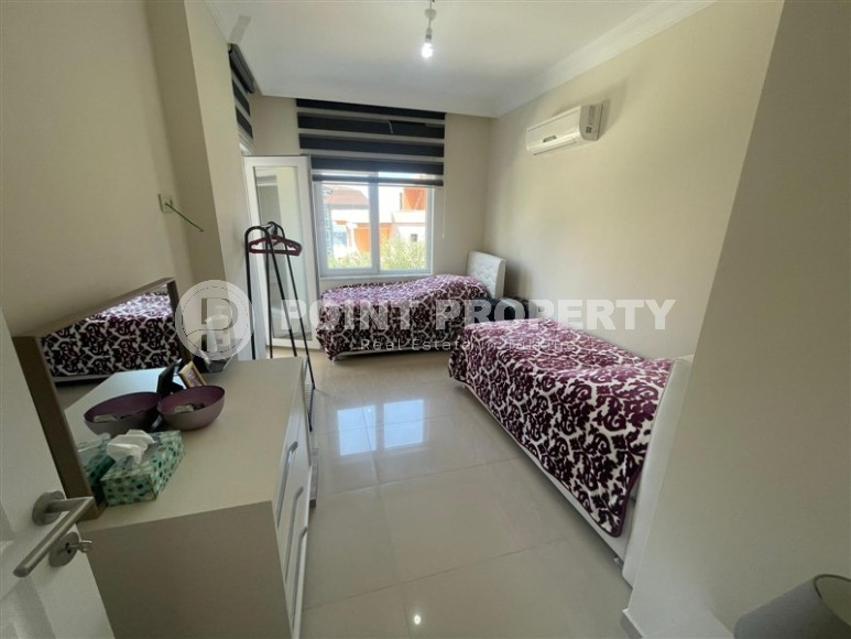 Двухуровневая квартира с собственным садом, в престижном районе Аланьи - Кестель-id-6612-фото-8