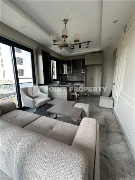 Стильная, новая квартира в доме 2023 года постройки, в популярном курортном районе Мерсина - Тедже-id-6613-фото-2