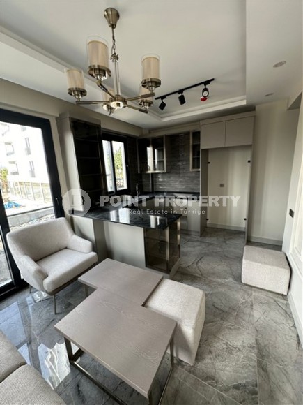 Стильная, новая квартира в доме 2023 года постройки, в популярном курортном районе Мерсина - Тедже-id-6613-фото-4