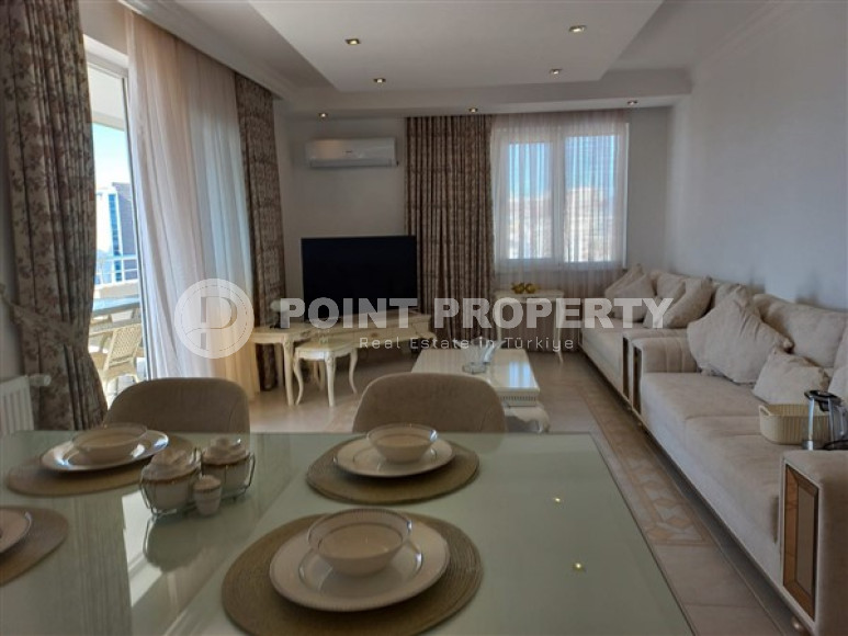 Трехкомнатная квартира, 125м², в центре района Тосмур, Алания, в комплексе с инфраструктурой-id-1520-фото-2