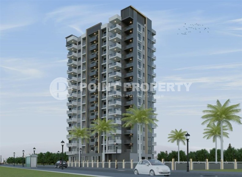 Стильная, новая квартира в доме 2023 года постройки, в популярном курортном районе Мерсина - Тедже-id-6613-фото-10