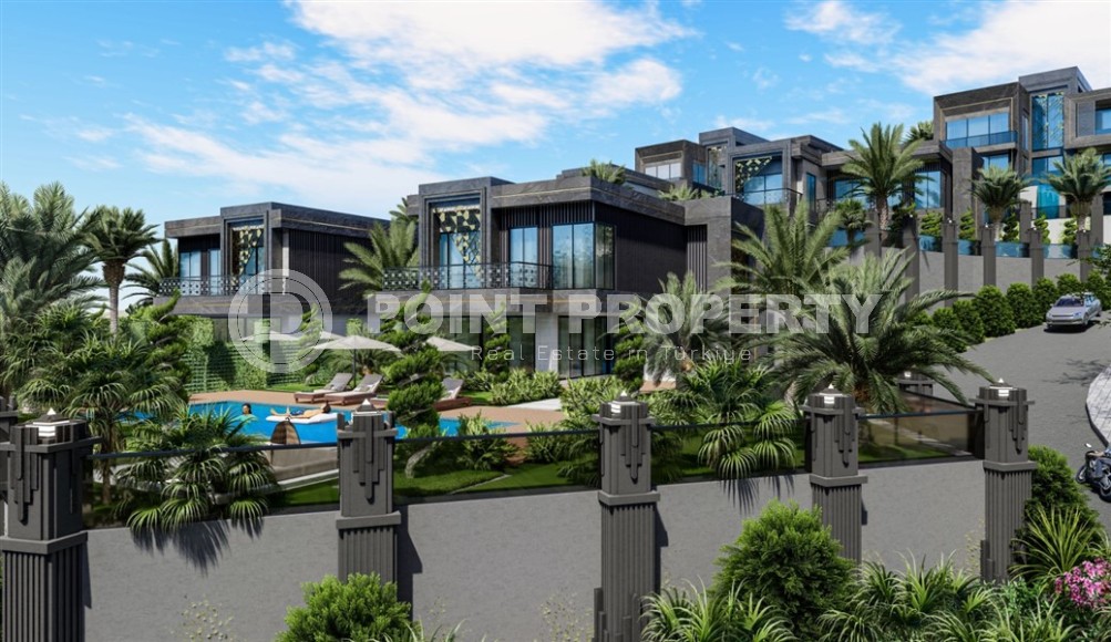 Luxury villas from the developer, in a green, environmentally friendly area of Alanya - Kargicak-id-6615-photo-3