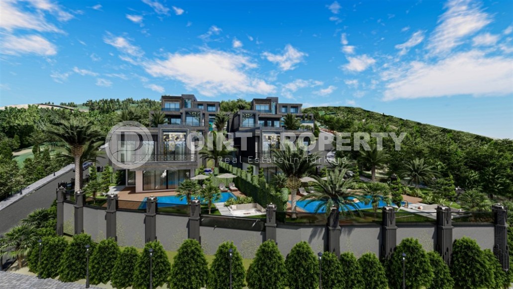 Luxury villas from the developer, in a green, environmentally friendly area of Alanya - Kargicak-id-6615-photo-4