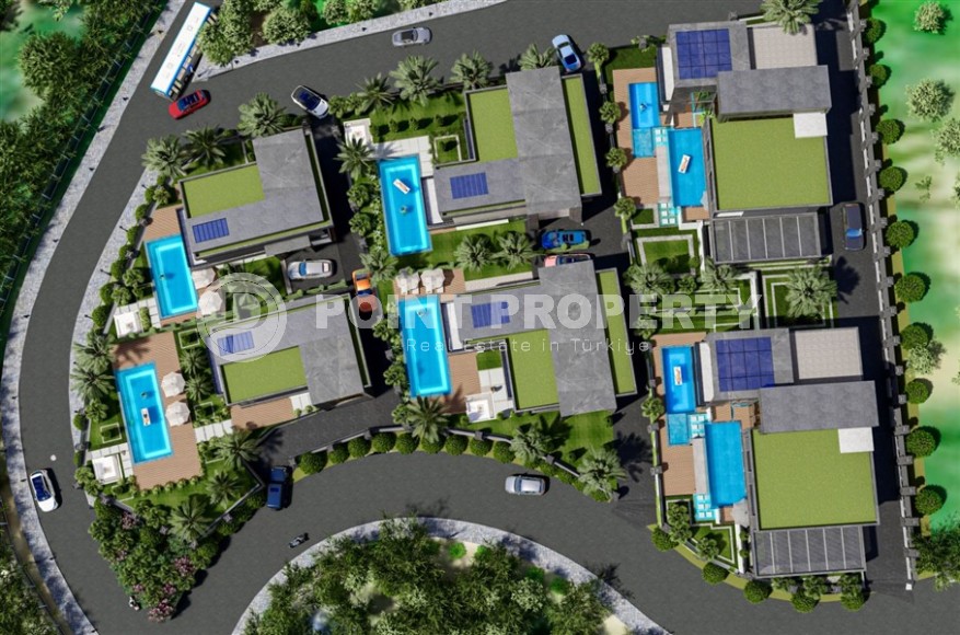 Luxury villas from the developer, in a green, environmentally friendly area of Alanya - Kargicak-id-6615-photo-6