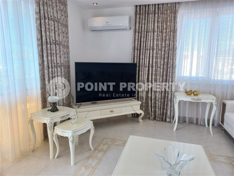 Трехкомнатная квартира, 125м², в центре района Тосмур, Алания, в комплексе с инфраструктурой-id-1520-фото-6