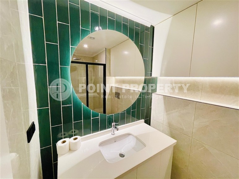 Stylish apartment with modern design, in a new residential complex, in the center of Alanya-id-6619-photo-9