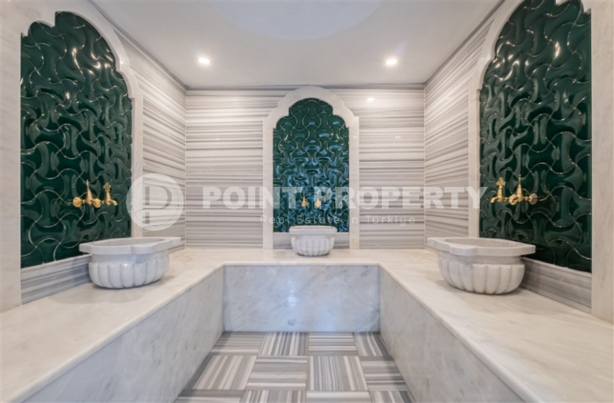 Stylish apartment with modern design, in a new residential complex, in the center of Alanya-id-6619-photo-16