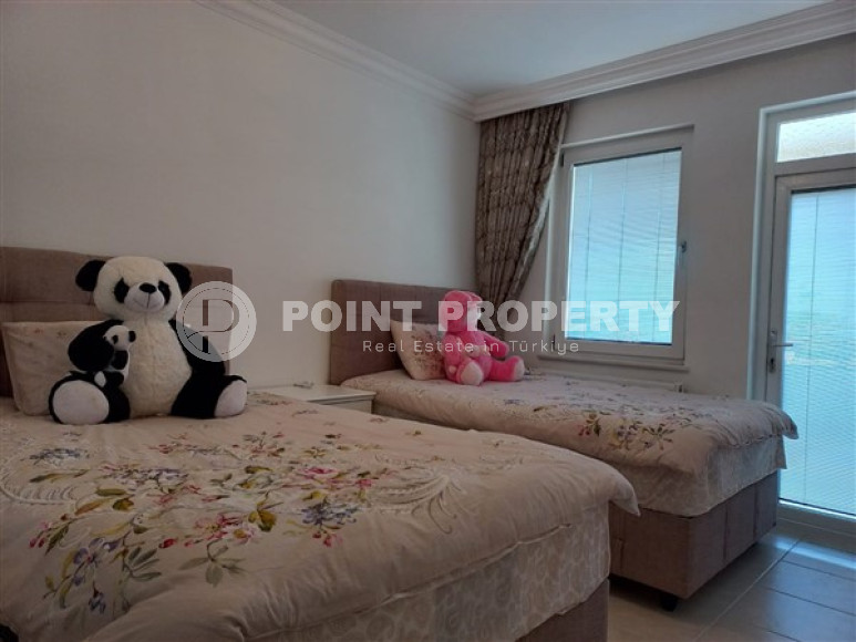 Трехкомнатная квартира, 125м², в центре района Тосмур, Алания, в комплексе с инфраструктурой-id-1520-фото-13